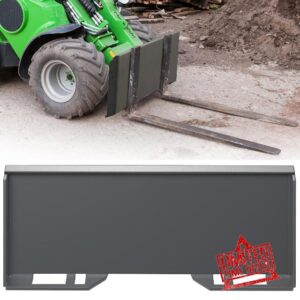 YINTATECH 1/4"" Skid Steer Attachment Plate Universal Quick Attach Plate Compatible with Kubota and Bobcat Skid Steers and Tractors