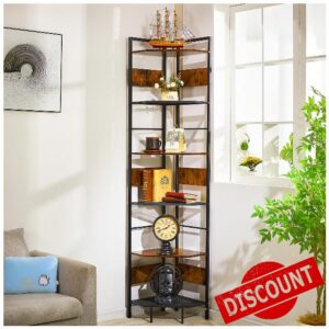 MAWEW Tall Corner Shelf