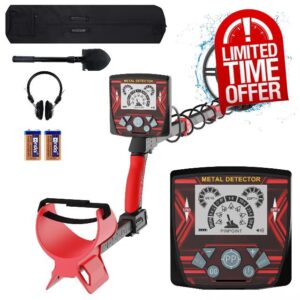 2023 Updated Metal Detector for Adults Professional Professional Detector for Treasure Hunt