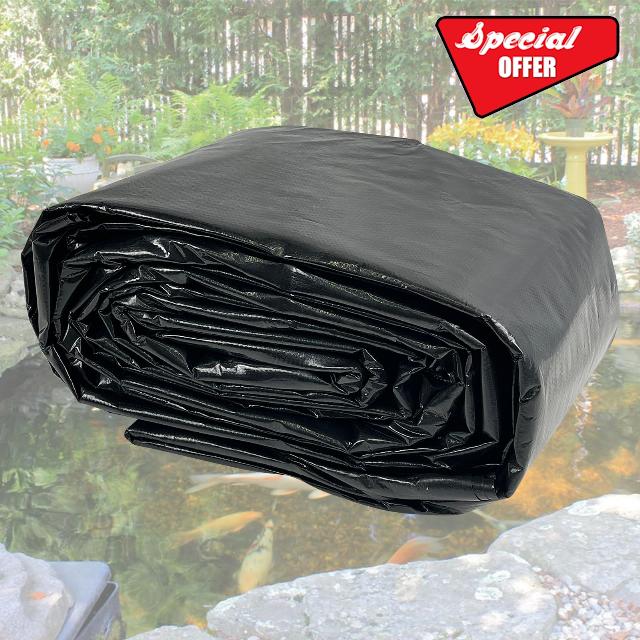 yeezoo 30X30FT Reinforced Large PE Pond Liner