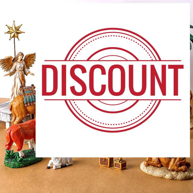Barydat 23 Piece Nativity Set for Christmas Indoor