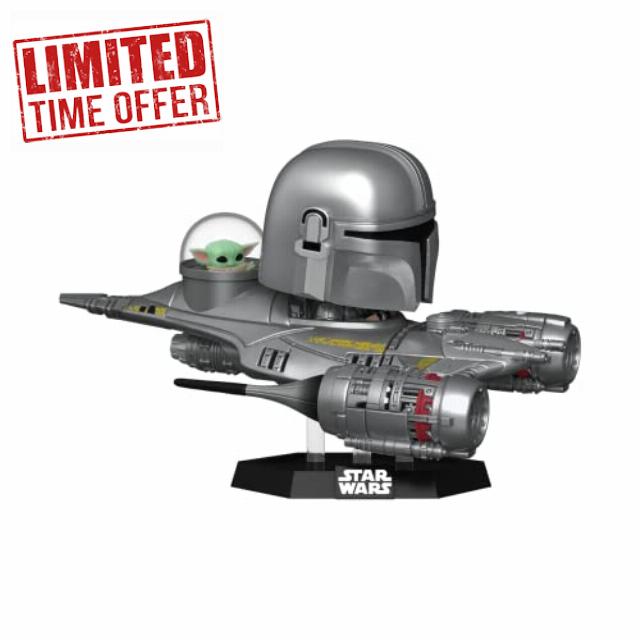 Funko POP! Ride Super Deluxe: Star Wars: the Mandalorian - Mando and Grogu (the Child