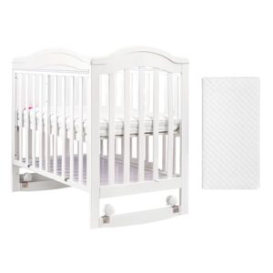 Perfect Bedside Sleeper for Newborns to Toddlers. (White)