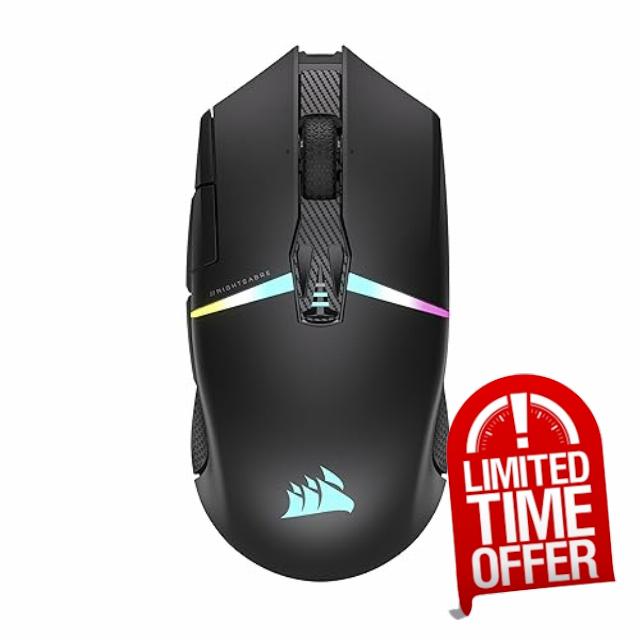 Corsair NIGHTSABRE RGB Wireless Gaming Mouse for FPS