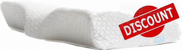 Dosaze 3lb Memory Foam Bed Pillow - Adjustable Shredded Foam Neck Support Pillow