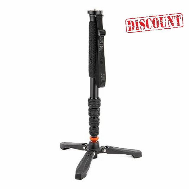 3 Legged Thing Punks Taylor 2.0 Magnesium Alloy Monopod Kit - Travel-Friendly Camera Monopod for Photographers & Videographers (TAYLORKITDARK2.0)