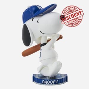 Snoopy Los Angeles Dodgers 2023 Peanuts Bighead Bobblehead MLB