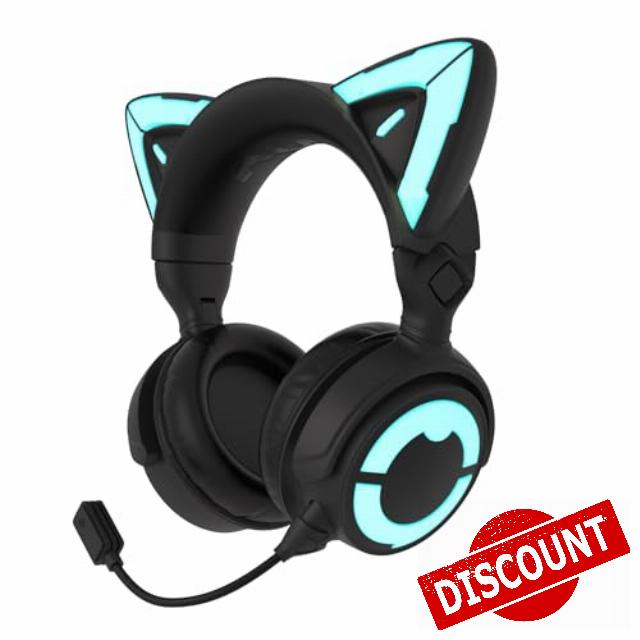 YOWU RGB Cat Ear Headphone 4