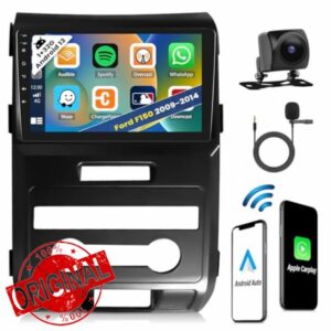 1+32G Android 13 Car Stereo for Ford F150 2009-2014 with Wireless Apple CarPlay Android Auto