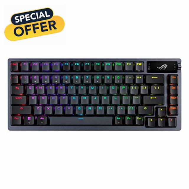 ASUS ROG Azoth 75% Wireless DIY Custom Gaming Keyboard