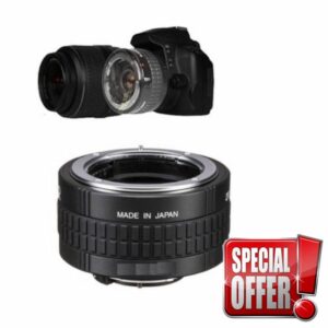 Teleconverter 2.0X (Doubler) Extender Compatible with Nikon AF-S (G/E) Lenses
