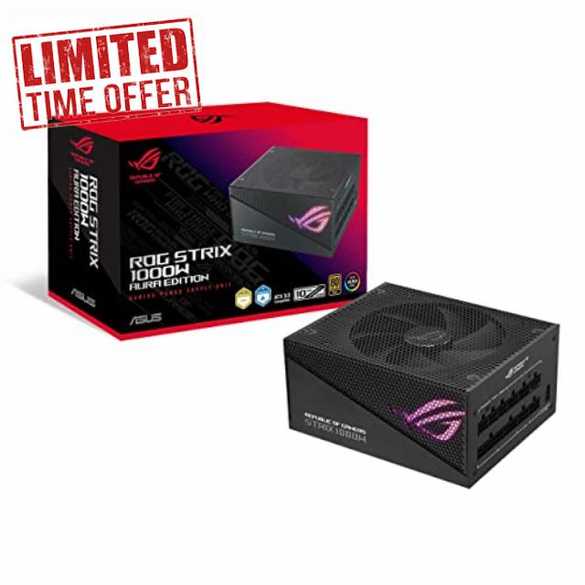 ASUS ROG Strix 1000W Gold Aura Edition (Fully Modular Power Supply