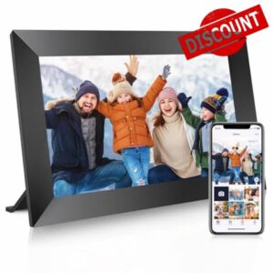 WONNIE 10.1 Inch WiFi Digital Picture Frame with 32GB Memory