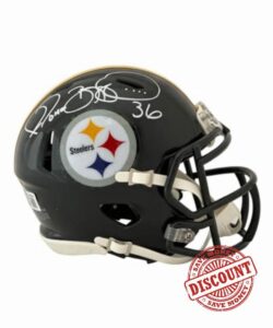 Jerome Bettis Signed Pittsburgh Steelers Spd Mini Helmet Beckett