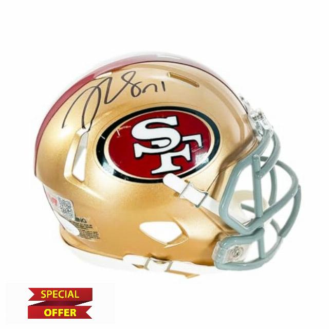 Trent Williams Autographed San Francisco 49ers Football Mini Helmet - Hand Signed & JSA Authenticated
