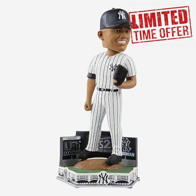 Mariano Rivera New York Yankees All Time Saves Leader Bobblehead MLB Baseball