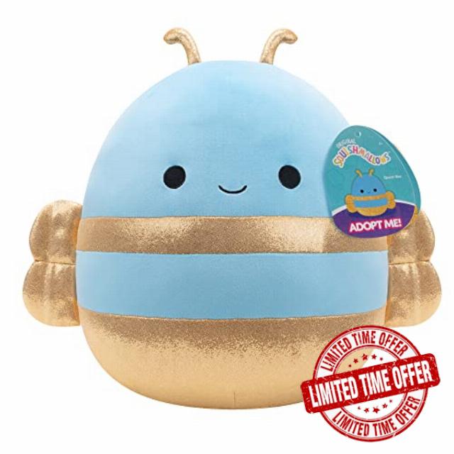 Squishmallows Adopt Me. 14-Inch Queen Bee Plush - Large Ultrasoft Official Kelly Toy Plush