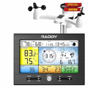 Raddy WF-100SE 13-in-1 Weather Station Wi-Fi