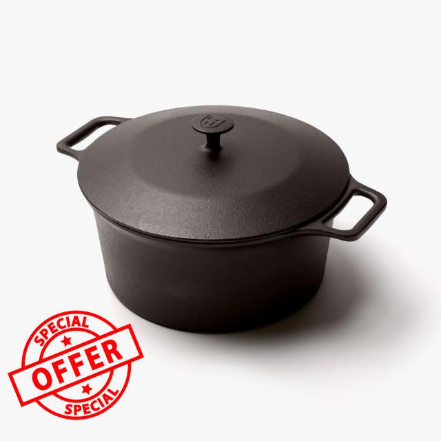 Field Company No.10 Cast Iron Dutch Oven - Pre-seasoned