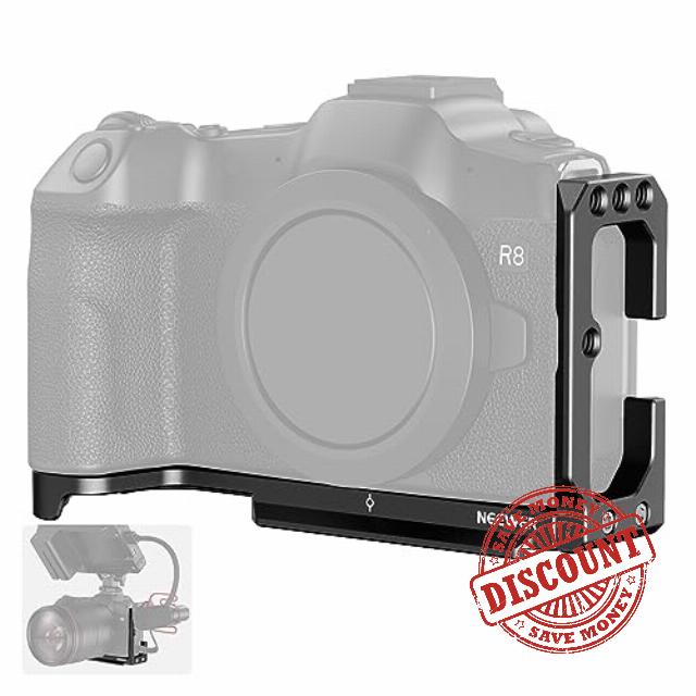 NEEWER R8 L Plate Compatible with Canon EOS R8 Camera