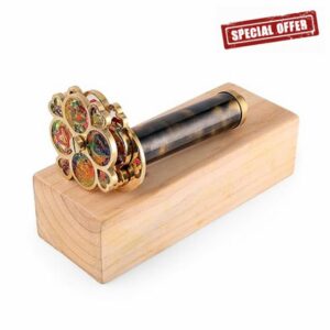 AL QAYIM Premium Handcrafted Brass Kaleidoscope - Vintage Aesthetics