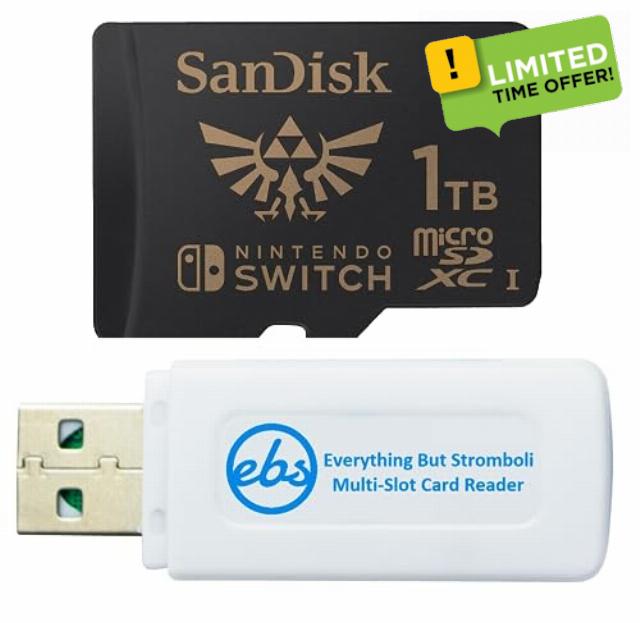 SanDisk 1TB MicroSD Zelda Edition Memory Card Works with Nintendo Switch