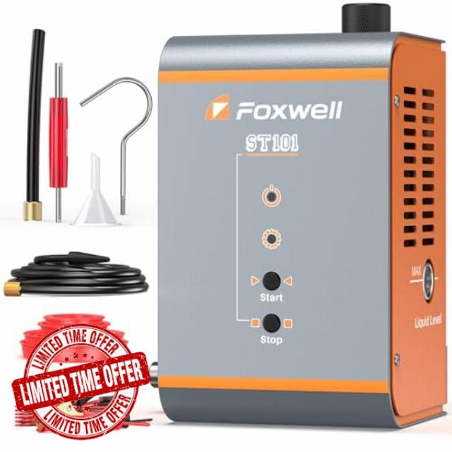 FOXWELL ST101 Automotive EVAP Smoke Machine Leak Tester for Vacuum Leaks