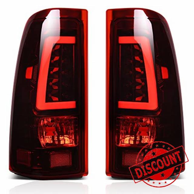 AUTOSAVER88 LED Tail Light Assembly Compatible with 03 04 05 06 2003-2006 Chevy Silverado 1500/1500HD/2500/2500HD