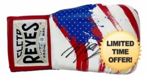 Creed Michael B Jordan Signed USA Right Hand CR Boxing Glove BAS ITP