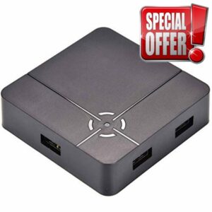 ＲＥＡＳＮＯＷ Cross Hair S1 Controller Emulator Gaming Converter Adapter with Anti-Recoil/Continuous fire Macro Xbox Series X/S