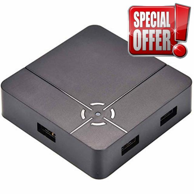 REASNOW Cross Hair S1 Controller Emulator Gaming Converter Adapter with Anti-Recoil/Continuous fire Macro Xbox Series X/S