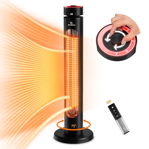1500W Infrared Heater with 8 Heating Levels