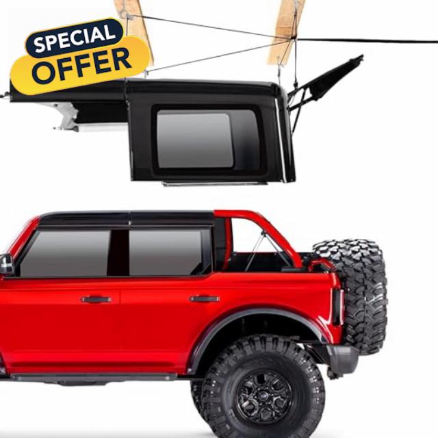 Hard Top Removal Lift for Jeep Wrangler JL JK Models and Ford Hardtop
