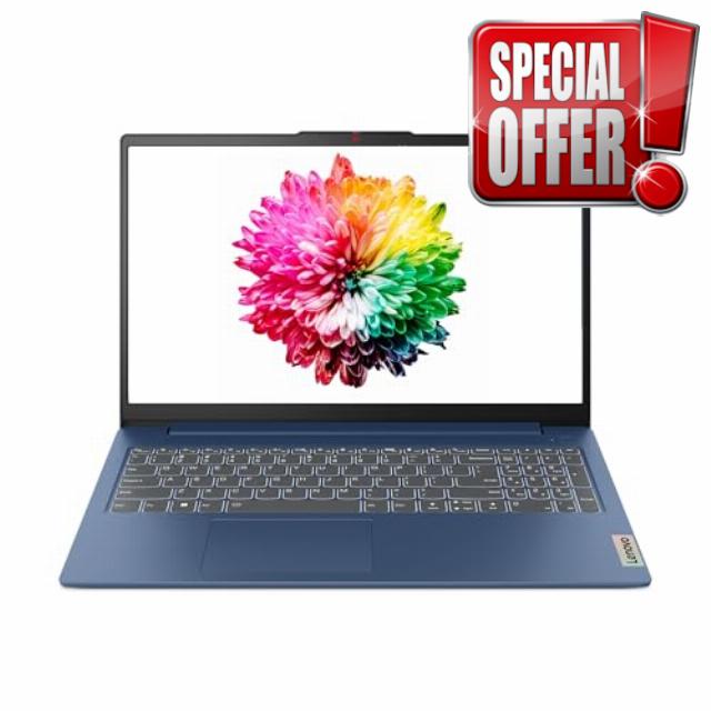 Lenovo IdeaPad Slim 3 | 15 inch Full HD Laptop | Intel Core i3-N305 | 8GB RAM | 512GB SSD | Windows 11 Home in S mode | Abyss Blue