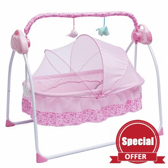 Bacacoo Electric Baby Crib Cradle