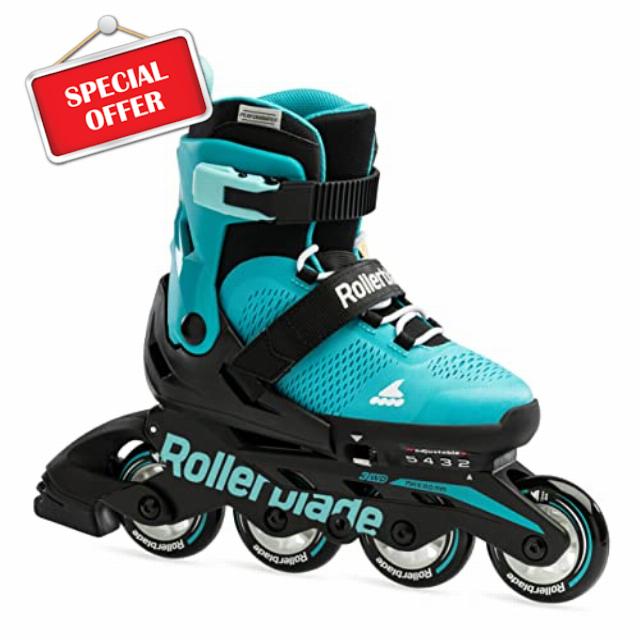 Rollerblade Microblade Kids Adjustable Fitness Inline Skate