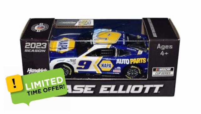 AUTOGRAPHED 2023 Chase Elliott #9 NAPA Racing (Next Gen Camaro) Hendrick Motorsports Signed Action Lionel 1/64 Scale NASCAR Diecast Car with COA