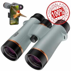 10x42 ED Binoculars for Adults High Powered with Phone Adapter
