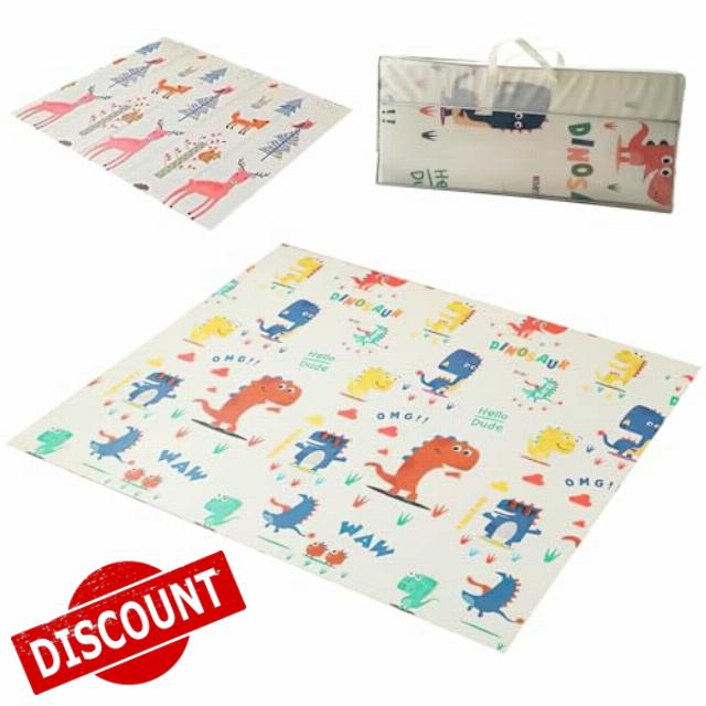 UBRAVOO Folding Baby Play Mat 71" X 79"
