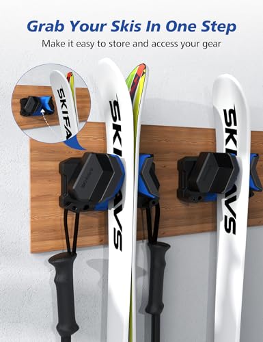 Ski Snowboard Storage Rack Tool Organizers Wall Mount