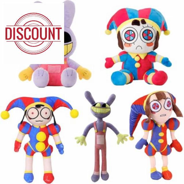 KEYET 5PCS 2023 New The Amazing Digital Circus Plush Toy