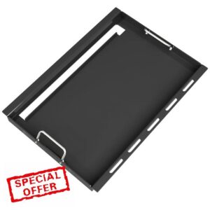 6788 Full Size Griddle Inserts Replacement for Weber GS4 Genesis II 300 Series Grill