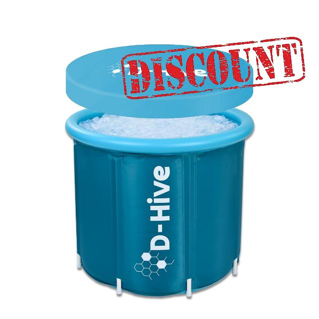D-Hive Ice Bath Tub for Athletes - Extra Large Cold Plunge Tub
