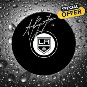 Anze Kopitar Los Angeles Kings Autographed Puck - Autographed NHL Pucks