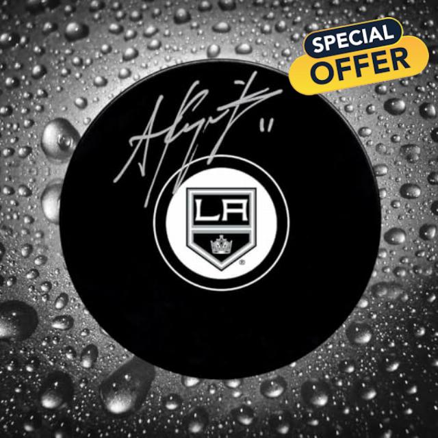 Anze Kopitar Los Angeles Kings Autographed Puck - Autographed NHL Pucks