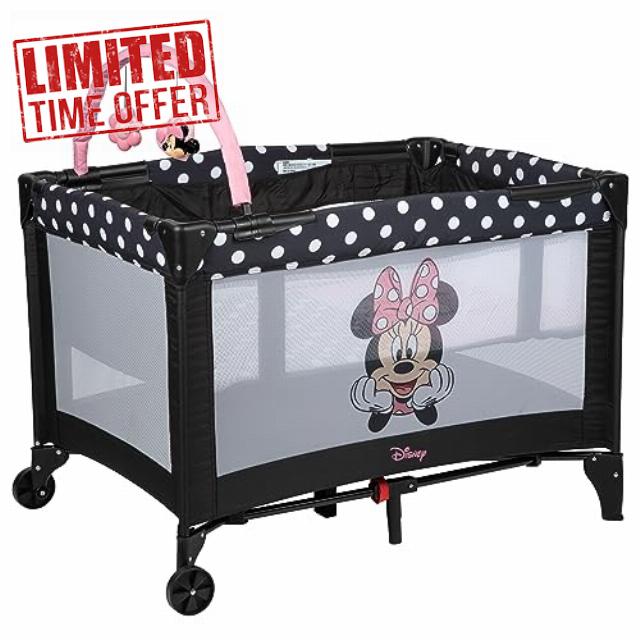 Disney Baby® 3D Ultra Play Yard with Bassinet and Storage Bag