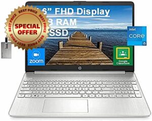 HP 2022 15.6" FHD Laptop Computer