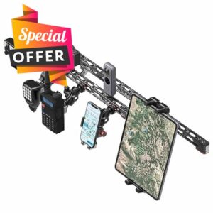 EASEORD Dash Mount Phone Holder Compatible with 2018-2023 Jeep Wrangler JL JLU & Gladiator JT