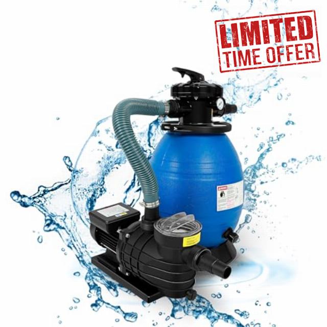 LAPPPLSP 13" Pool Sand Filter with 3/4HP Pool Pump