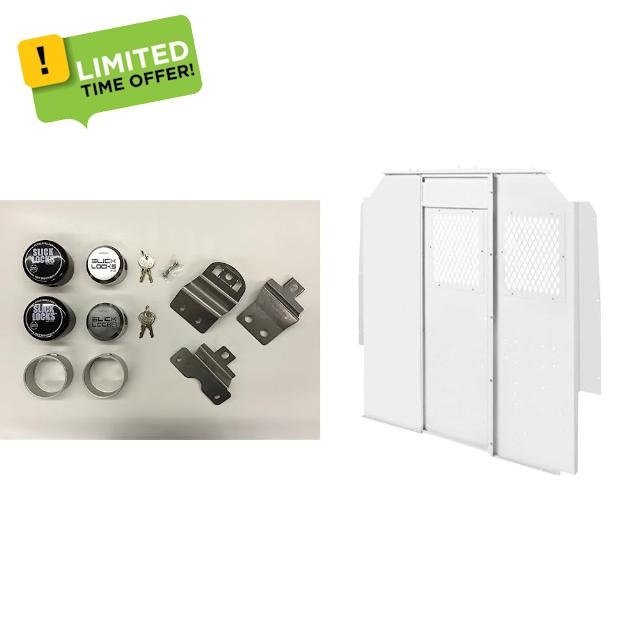 Slick Locks Dodge Ram Promaster Kit Complete with Spinners